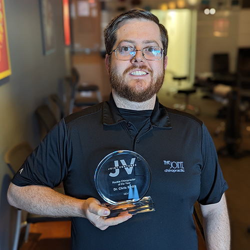 JV Award 2022 Dr. Chris Smith