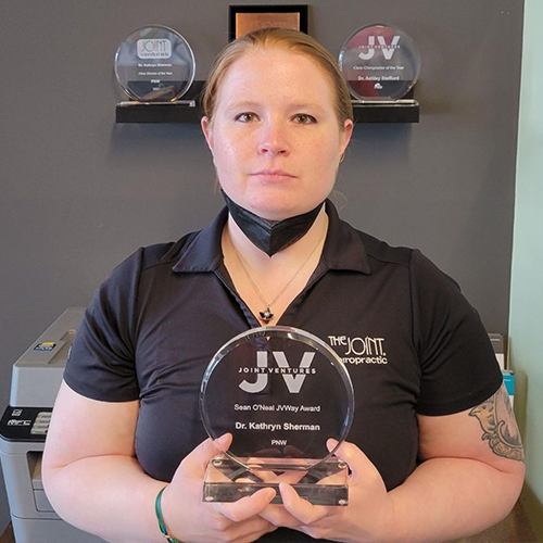 JV Award 2022 Dr. Sherman
